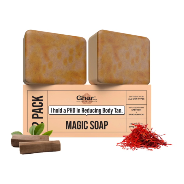 Ghar Soaps Sandal Wood And Saffron